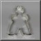 4.25" Cowboy Metal Cookie Cutter NA7016 product 1